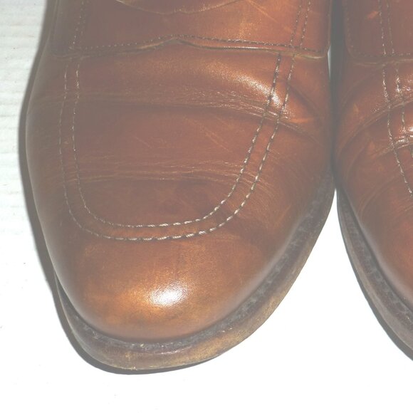 Allen Edmonds Lake Forest Men's Leather Shoes Size: 9 EEE Brown PLEASE READ - Picture 8 of 12